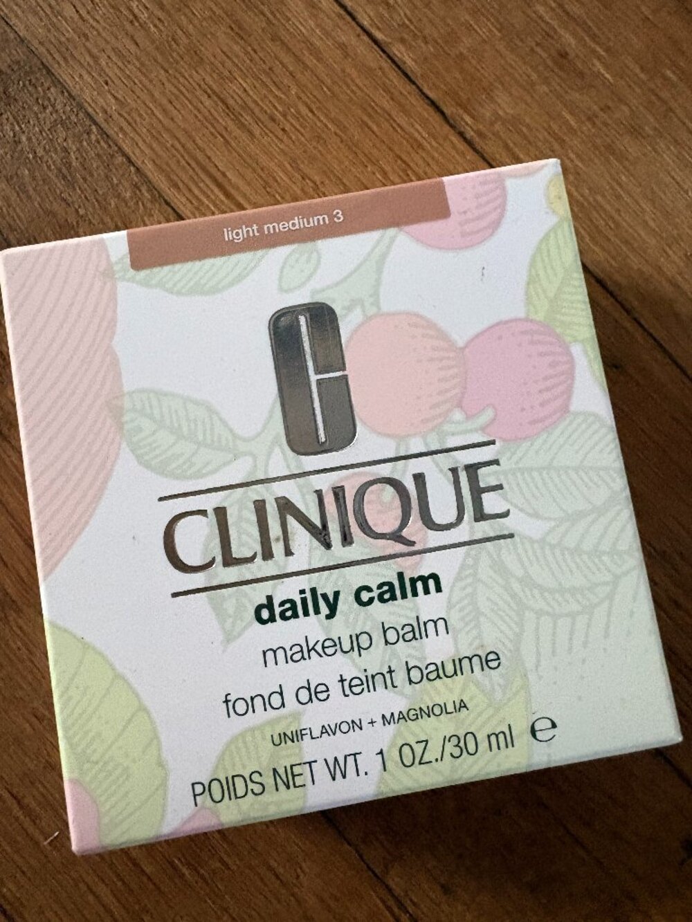 Clinique Daily Calm Makeup Balm Foundation Shade Light Medium 3